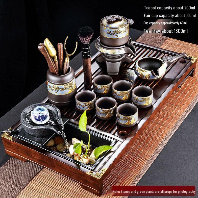 Jiakangming Automatic Purple Clay Kung Fu Tea Set