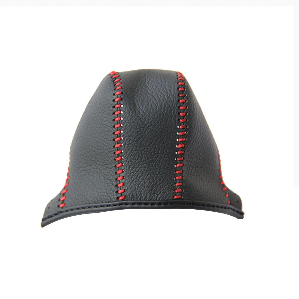 Car Gear Head Shift Knob Cover for MG ZS MG6 MG3 for Roewe RX5 AT Gear Shift Collars Leather Protector Interior Accessories