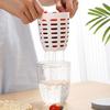 Single 600ml Salad Bowl with Detachable Fork Strainers Basket Kitchen Supplies