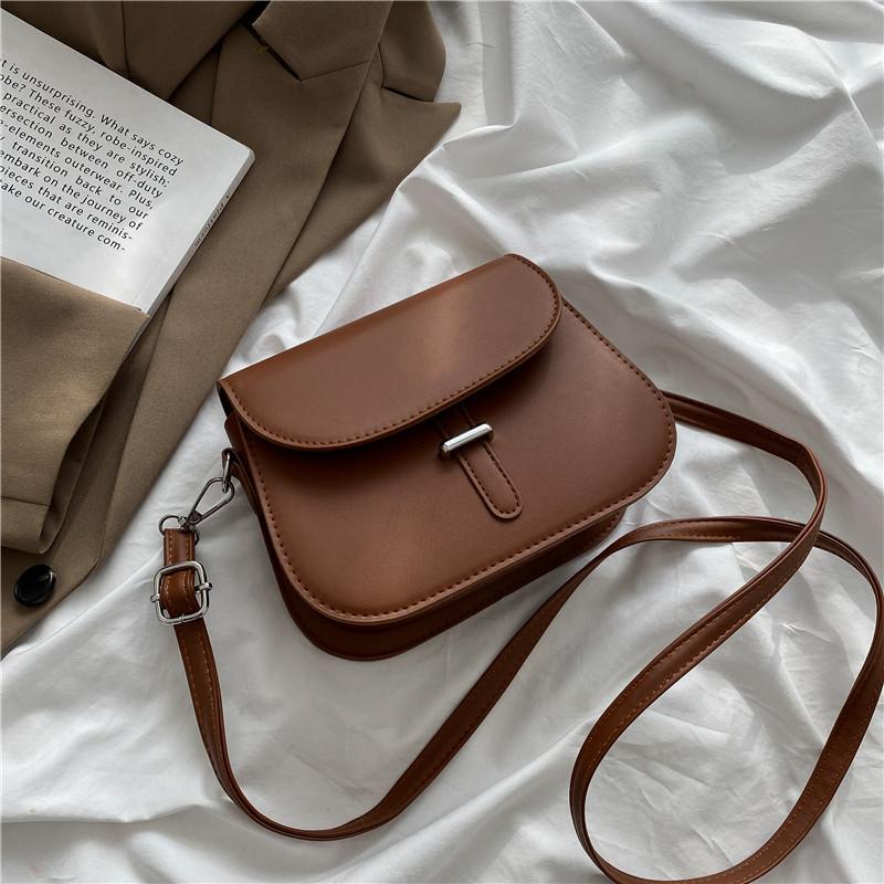 Bag Women's Winter New Fashion Retro Messenger Bag Casual Commuter Shoulder Bag Saddle Bag Women's Bag