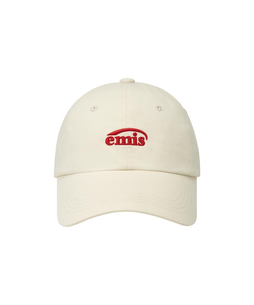 Imiseu Small Logo Ball Cap-Cream
