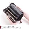 Sankyo Shokai Long Genuine Python for Men and Gold Black Gold Wallet, Leather, Women Hardware,