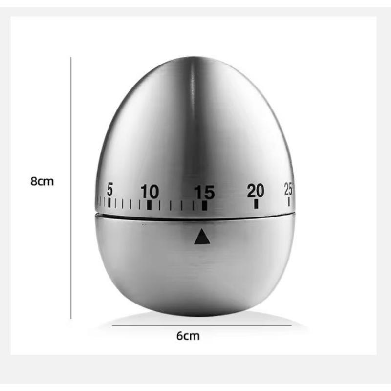 Creative Kitchen Mechanical Timer Egg Timer 60 Minutes Timing Baking Cooking Reminder