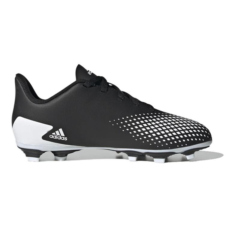adidas Predator 20.4 20.4 Fxg Game Ready Slip Resistant Abrasion Resistant Low Top Kids' Soccer Shoes Black White Kids' FW9221