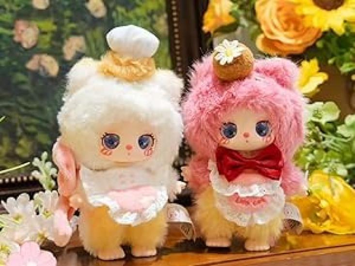 TRRCEPOS 4-е издание Плюшевый брелок Официальный брелок Lovebu Слепой бокс Кукла-маскот в стиле аниме, Идеальный подарок Полиэстер и ПВХ 8 видов (1