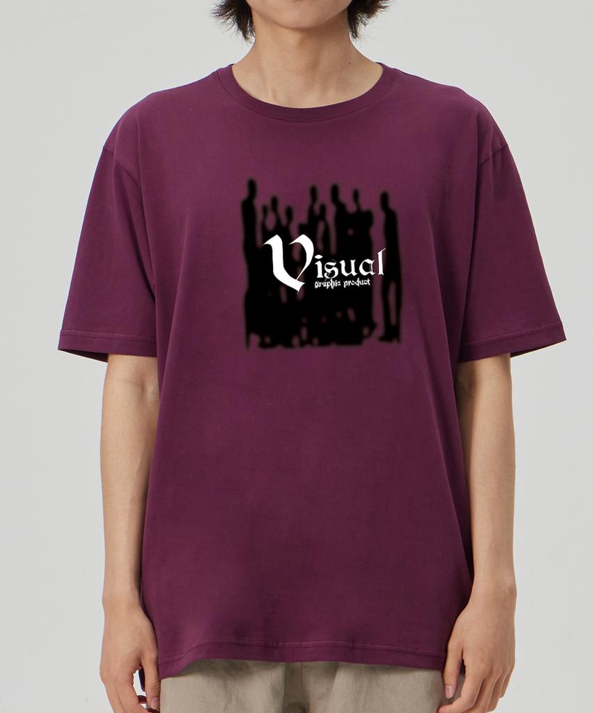 BY.L Shadow People Short-Sleeve T-Shirt Wine