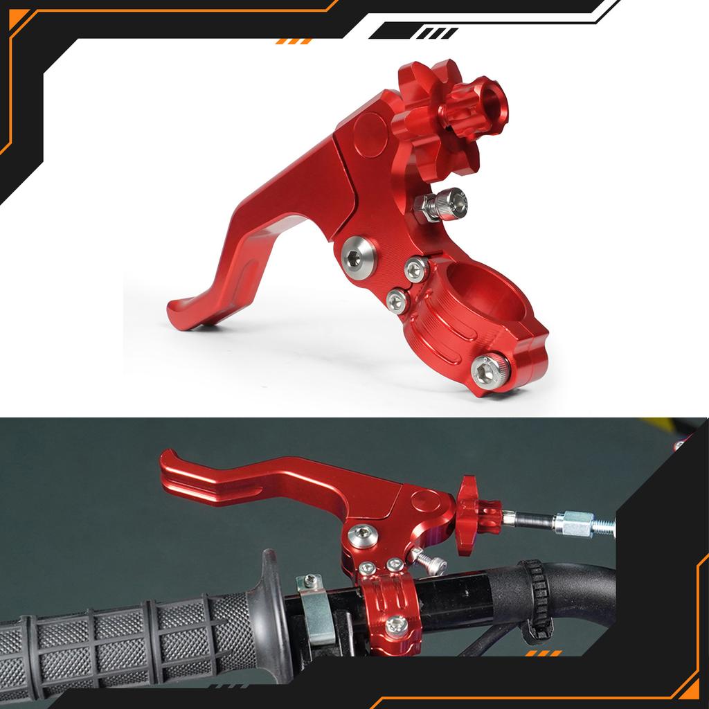 Long Lasting High Strength Alloy Custom Motorcycle Clutch Handle Lever with Anti Slip Grip Universal for Multiple Models