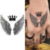 1 Sheet Graffiti Anchor Compass Temporary Tattoos For Adults Hands Necks Ankle, Fake Tattoo Stickers Waterproof Realistic Tatoos