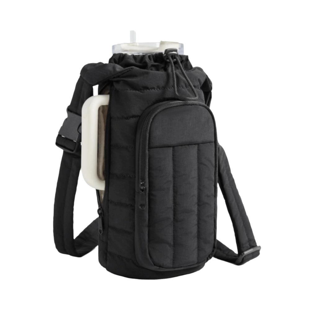 Water-resistant Water Bottle Holder Bag with Strap Portable Insulating Cup Sleeve Large Capacity Gym Accessories