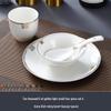 Ruhan Golden Radiance 4-Piece Ceramic Tableware Set