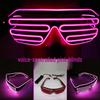 LED Luminous Glasses for Masquerade, Dance, and Nightclub Party Performances