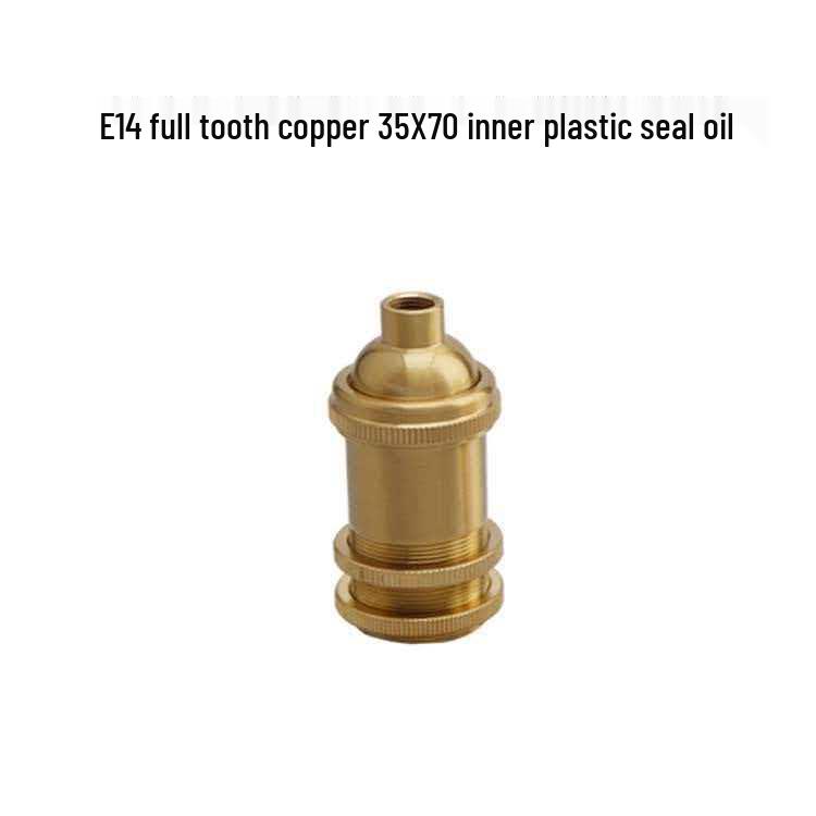 E26/E27 Pure Copper Table/Floor Lamp Holder with Switch Lighting Fixture DIY Accessory.