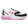 Under Armour HOVR Turbulence White Rebel Pink Women Sneakers Black 3026144-102