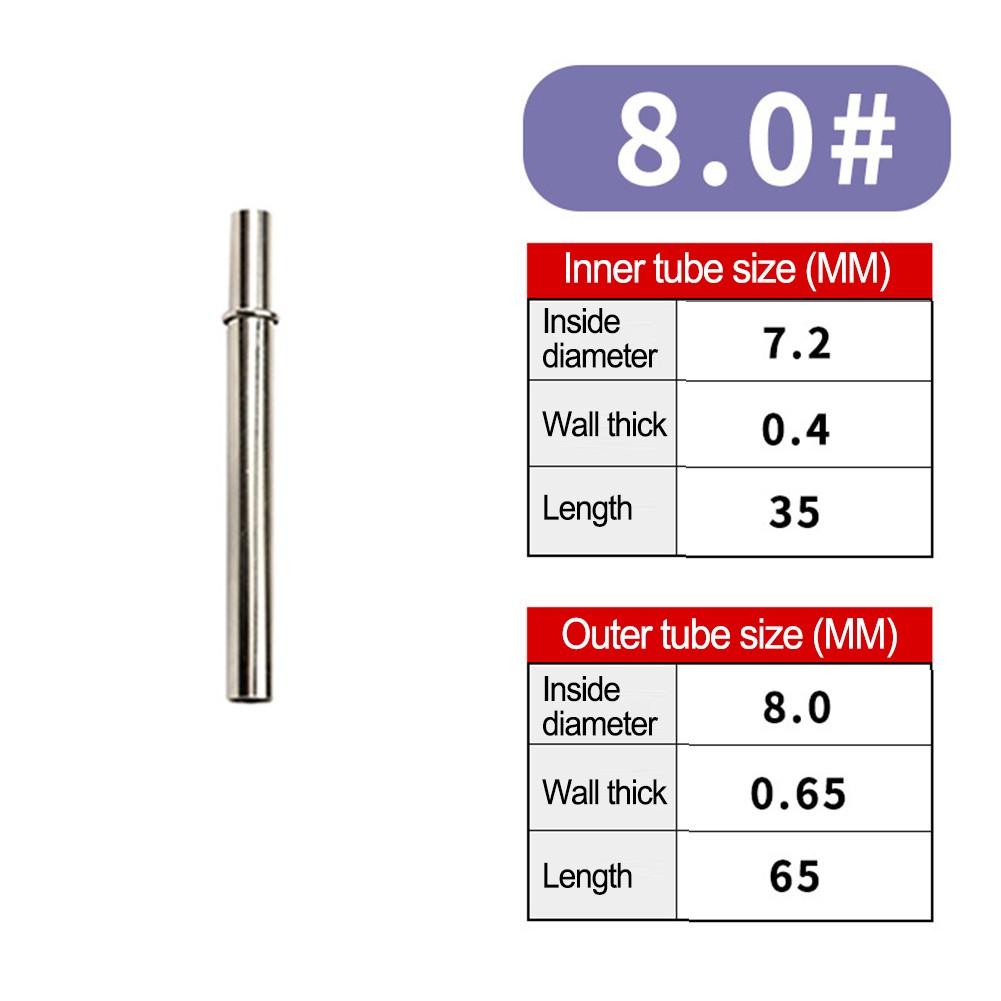 Connecting Tube Rod Connecting Tube 30-45mm Length Metal