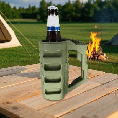 Yousheng Assault-Style Tactical Insulation Sleeve Portable Lightweight Party Beverage Holder with Bottle Opener Beer Bottle 12oz Slim Cans Holder
