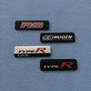 Car Aluminium Emblem Sticker Accessory For  Civic FIT Accord Prelude CRV 5th Mugen City CRZ CRX Jazz HRV Pilot Odyssey Insi