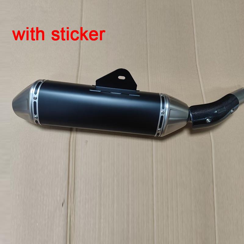 Yamaha Tenere 700 T700 Stainless Steel Exhaust Pipe with Heat Shield