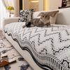 New Special-Shaped Sofa Cushion, Universal In All Seasons, High-End Non-Slip Seat Cushion, Straight Row Three-Person Sofa Cover