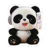 Soft Playful Plush Panda Raccoon Bunny Doll Cozy Stuffed Animal For Kids