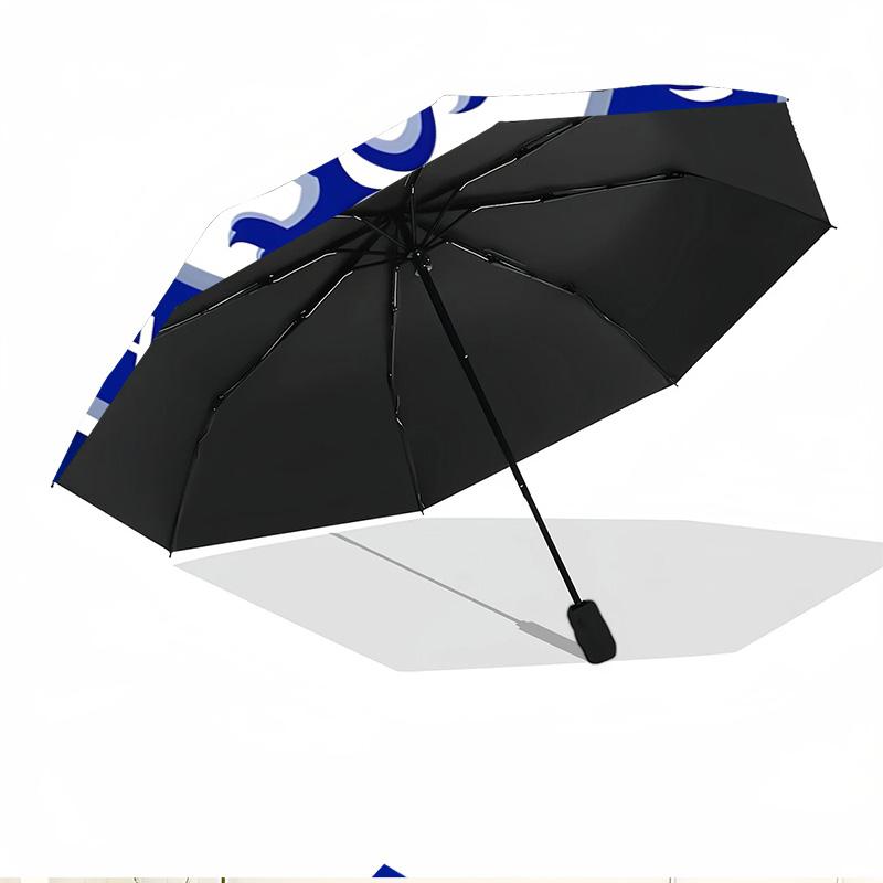 football club.C Print Automatic Open Close Umbrella, Portable Foldable Umbrella, for Outdoor Commute Camping Trip, Ideal Birthday Gift