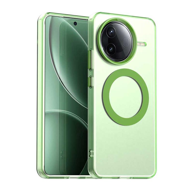 Transparent Case For Xiaomi Poco F7 Pro Case Poco F7 Pro F7 Ultra Magnetic Adsorption Wireless Charge Cover For Poco F7 Pro Case