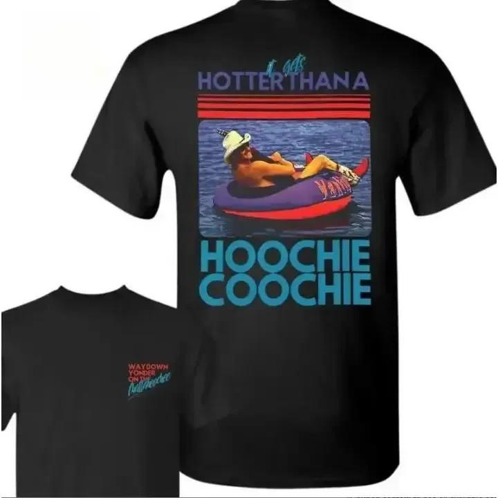 Hotter Than a Hoochie Coochie Graphic T Shirt Unisex Country Concert Tee Vintage S