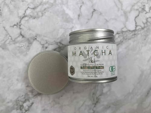 [NIRVANAYATRI] Matcha Organic Long-established Tea Farm Specially Selected Kyoto Uji Single Origin JAS Organic Certified Ceremony Grade Sealed Can