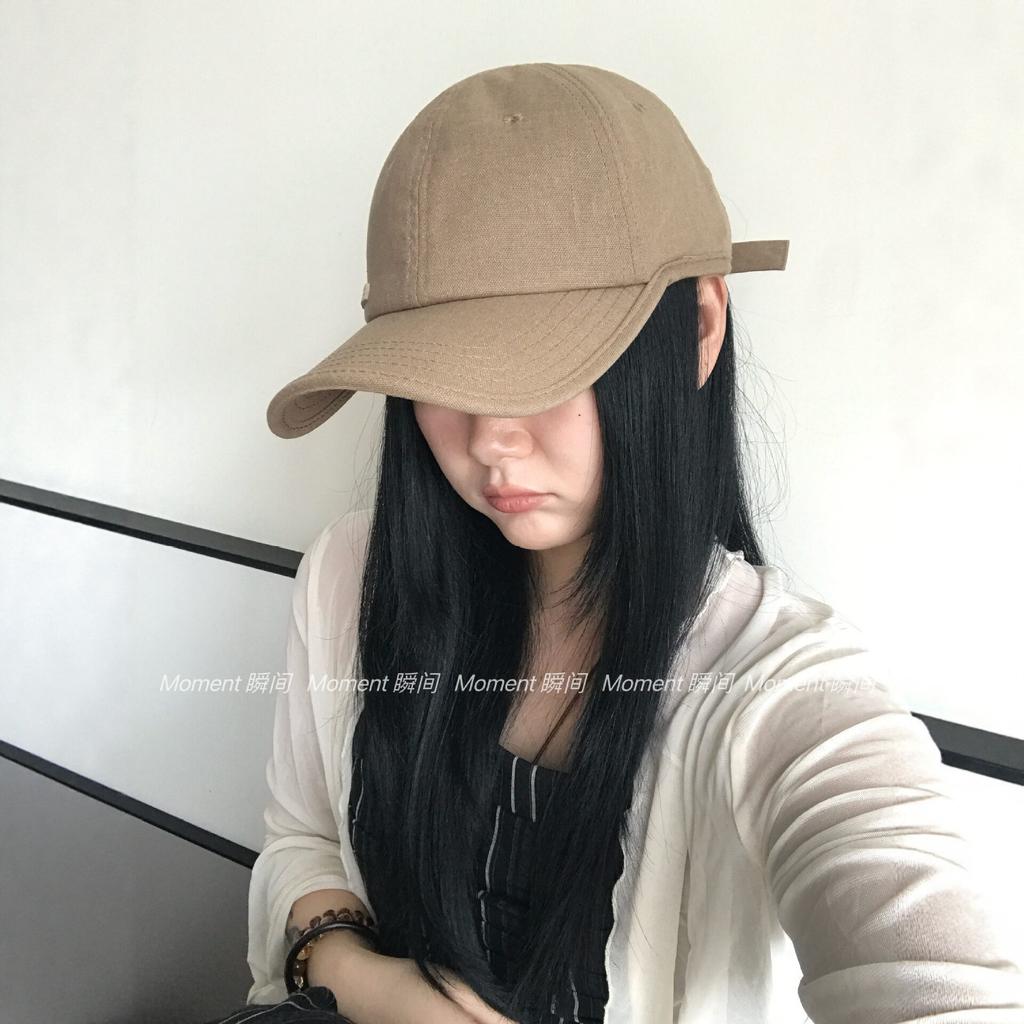 Casual Tone~ Comfortable and Breathable Spring and Summer Cap Versatile Fashion Face Small Sunshade Baseball Cap Wide Brim Hat