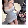 Domila Fun New Sexy Lace Suspender Dress Hot Girls Comfortable Can Wear Outside Nightgown Women