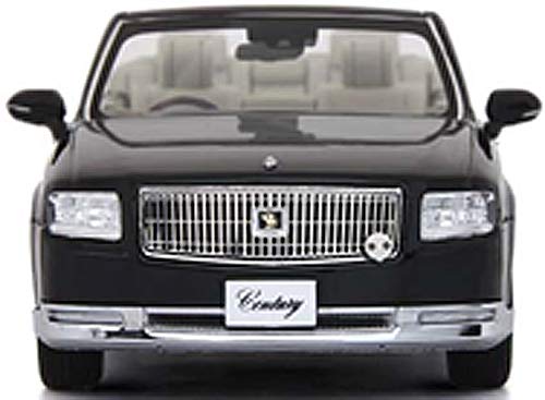 Kyosho Macheta originală Toyota Century Open Neagră, produs finit KS03905BK 1/43