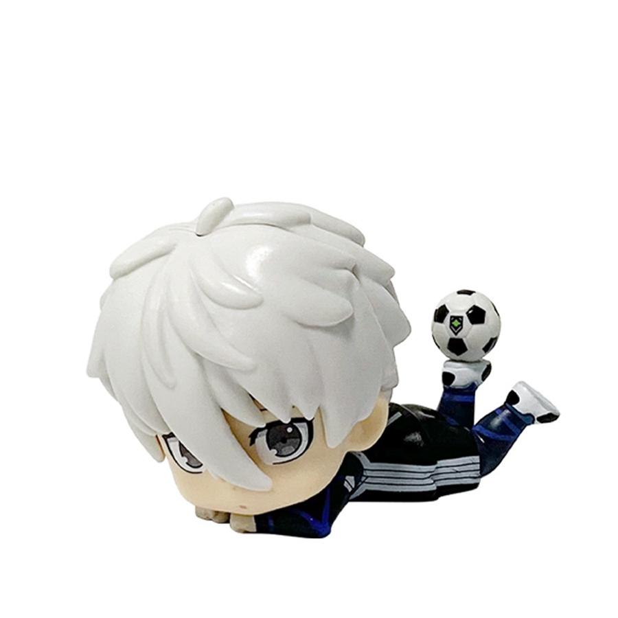 9cm Anime Figure Q Version Nagi Seishirou Action Figure Kawaii Isagi Yoichi Figurine PVC Collection Model Doll Toys