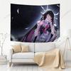 Mysterious Witch Art Tapestry Anime Wall Banner Bedroom Dorm Wall Hanging Background Clot