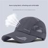 Hat Men and Women Summer Quick-drying Baseball Cap Thin Sunshade Sun Protection Duckbill Cap Summer Outdoor Sports Sun Hat