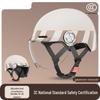 3C Universal Safety Helmet for Electric Scooters & Motorcycles - Summer Half Helmet for Men & Women