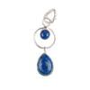 Natural Lapis Lazuli Gemstone 925 Sterling Silver Jewelry Handmade Pendant 1.80" PP-10-21