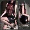 Women Sexy Role Play Secretary Uniform Hip Skirt Intimate Lingerie Set