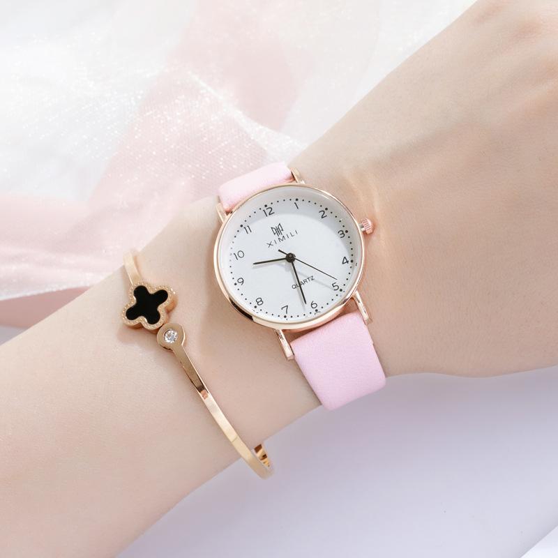 Watch Female Style Simple Temperament Retro Mori Literary Small Fresh Waterproof Small Girl Middle School Student