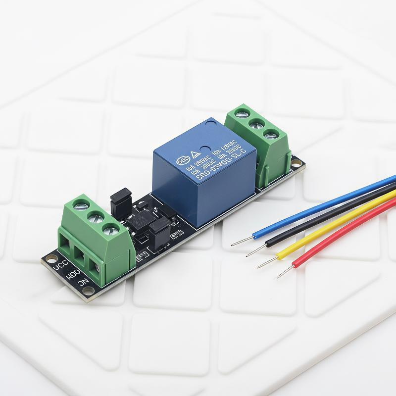 1Pcs High Level Drive Board Single Channel 3V Relay Isolated Drive Control Module 10A Load Optocoupler Isolation Board