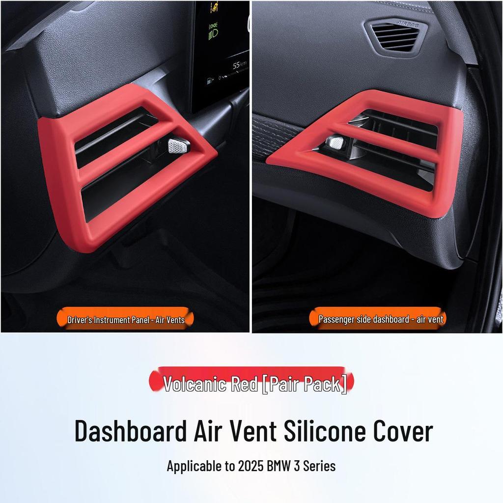 Silicone Dashboard Vent Cover for BMW 3 Series (2012-2019)