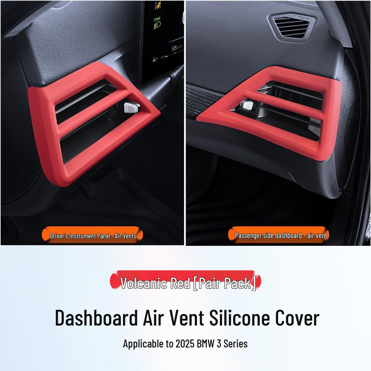 

Silicone Dashboard Vent Cover for BMW 3 Series (2012-2019)