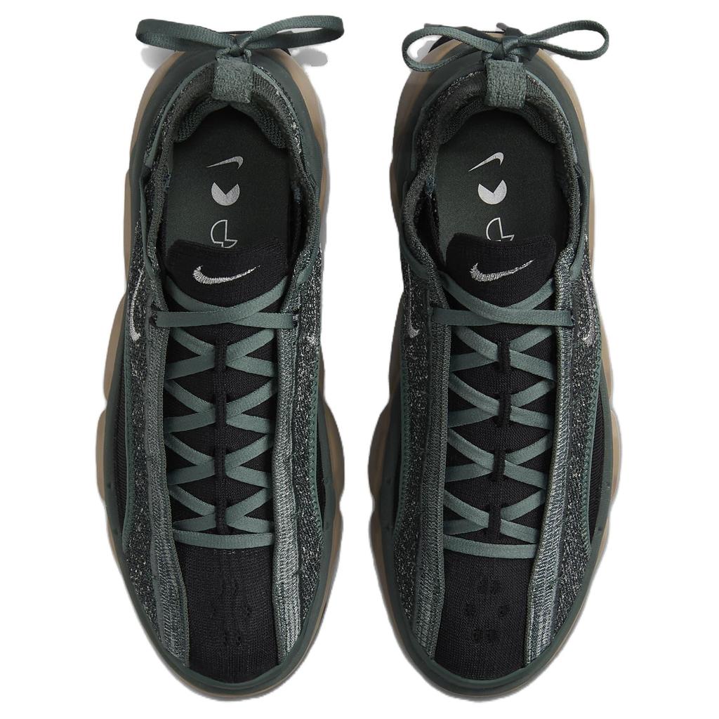 Nike Flyknit Bloom Vintage Green Black Khaki Metallic Silver Women's Sneakers FD2149-301