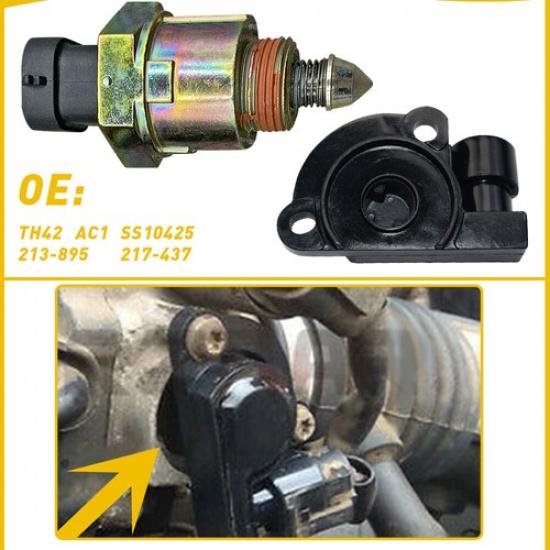 

New Idle Control Valve & Position Throttle Sensor Fit 1991-1995 Chevrolet C1500