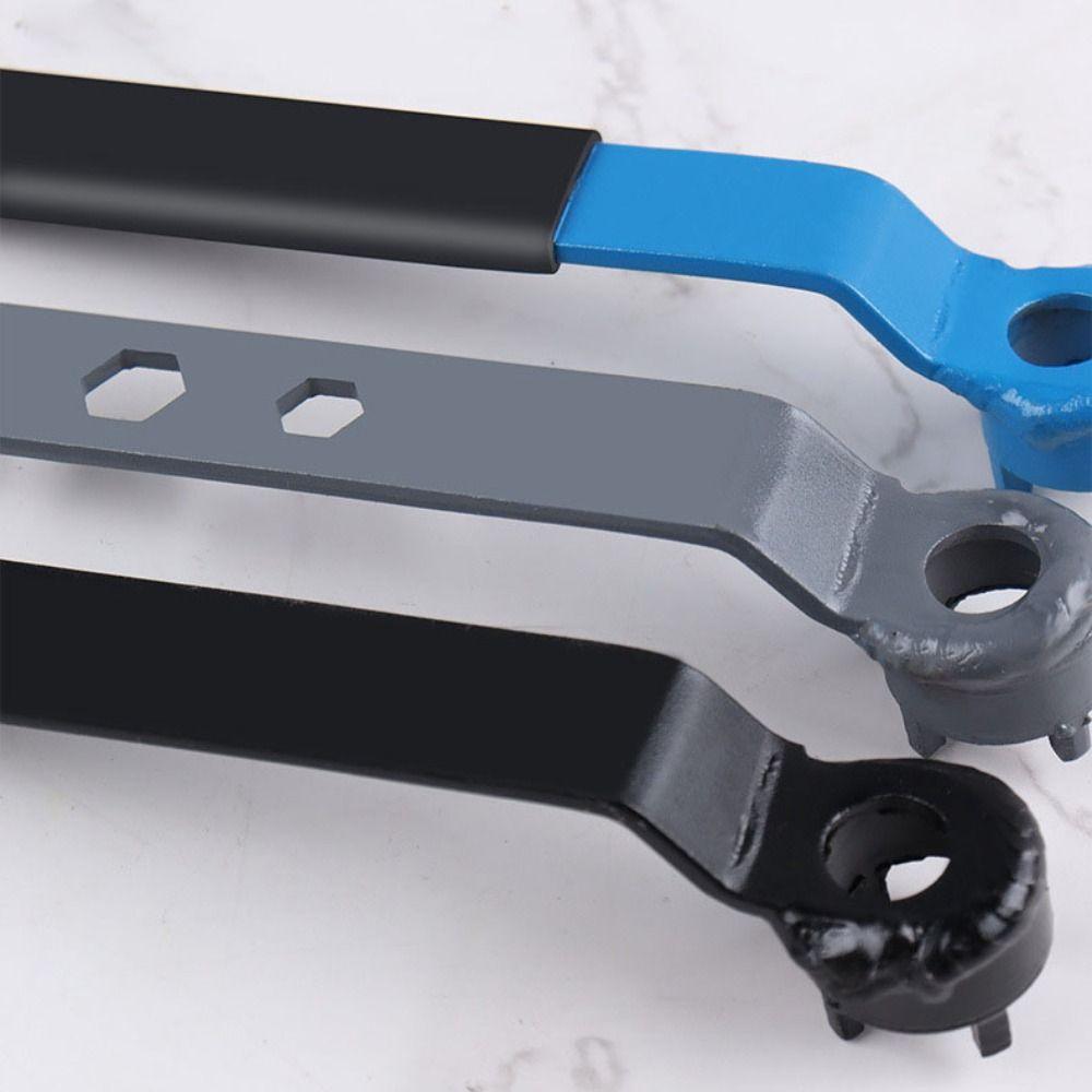 Labor Saving Angle Grinder Wrench Efficient Lock Nut Flange Remover Four-Claw Wrench Hand Tool
