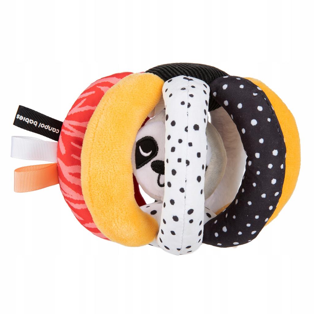Sensory Ball With Rattle And Squeak Canpol 68/089