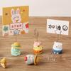 Cute and Creative Animal Resin Message Holder, Office Desk Decoration, Cute Ornaments, Message Holder, Photo Holder