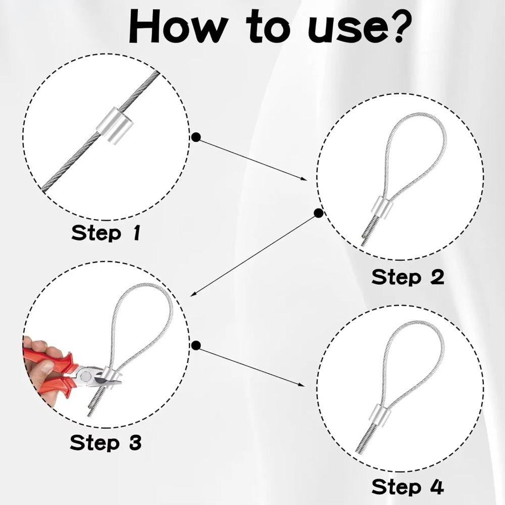 Aluminiummaterial Aluminium-Kabelklemmen Doppelbohrung Crimp-Hülse für Kabel Mechanische Befestigung