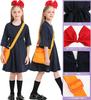Delivery Service Cosplay Christmas Witch Adult Halloween Delivery Service Costume for School Festival Costume 01 Child [sunyhom] Kiki's Kids' Girls'