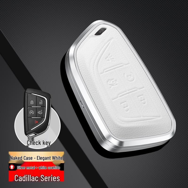Cadillac Key Case for XT5, XT4, CT5, XT6, CT6 - Keychain and Protective Shell