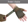 Tactical Half Finger Gloves Men's Army Military Combat Patrol Fingerless Outdoor Spring and Autumn