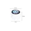 For VW Car Cigarette Lighter Dust Cover Dustproof Cap Plug Car Styling for VW Tiguan Polo Golf 7 Jetta Interior Mouldings XTKH-A325